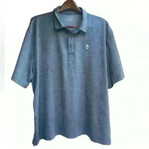 Men's Ocean & Coast Blue Fishing Polo Shirt Size 3XL